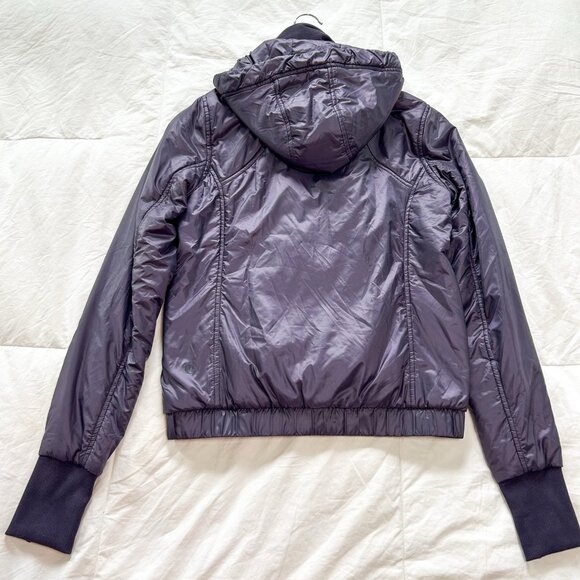 NWOT Lululemon Glyde Scuba Hoodie Jacket Boysenberry Purple Size 4 - Picture 9 of 12